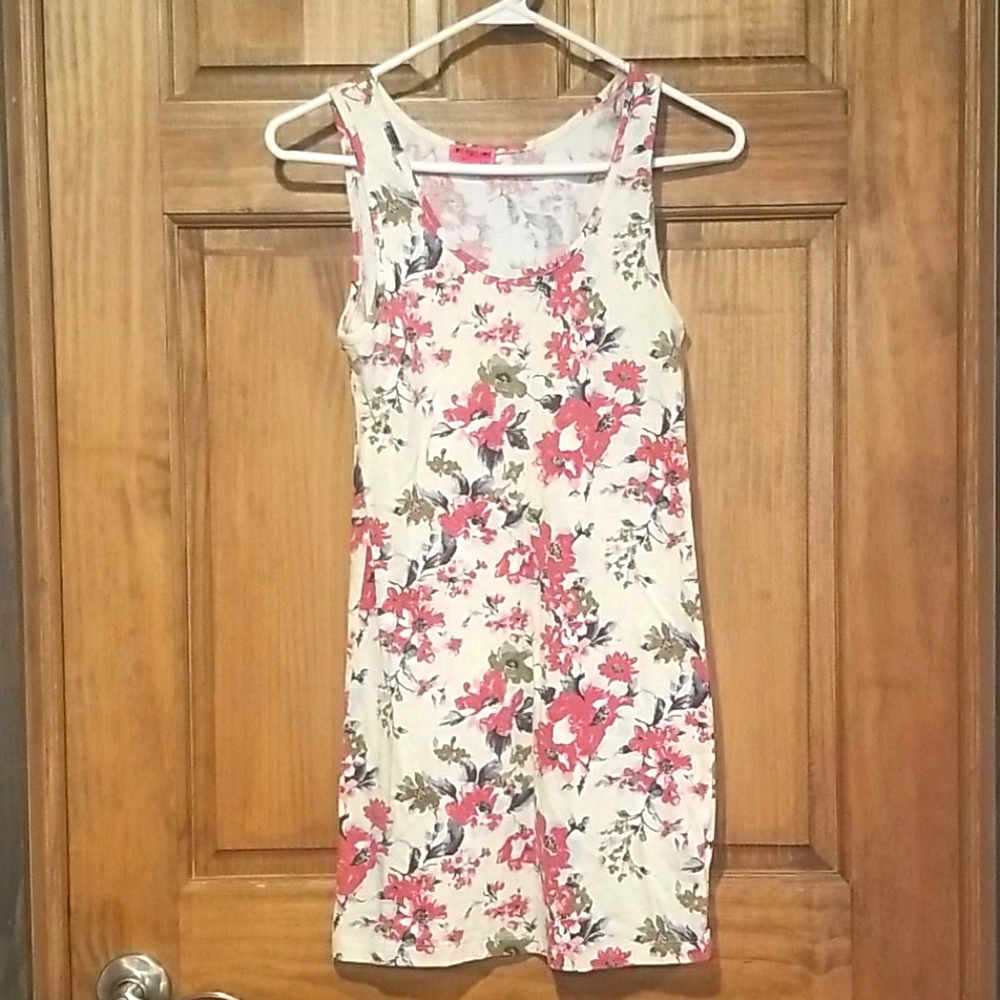 tank floral dress